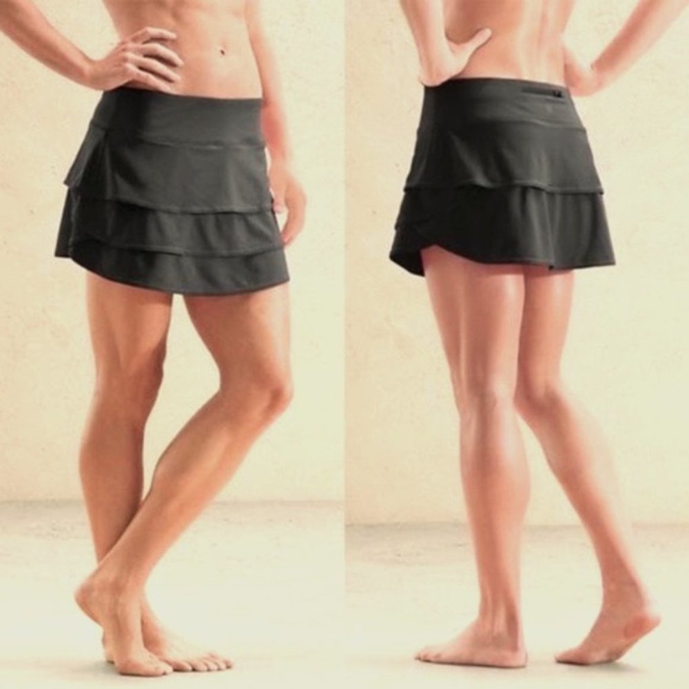 Athleta Swagger Skirt Skort Tennis black Size S